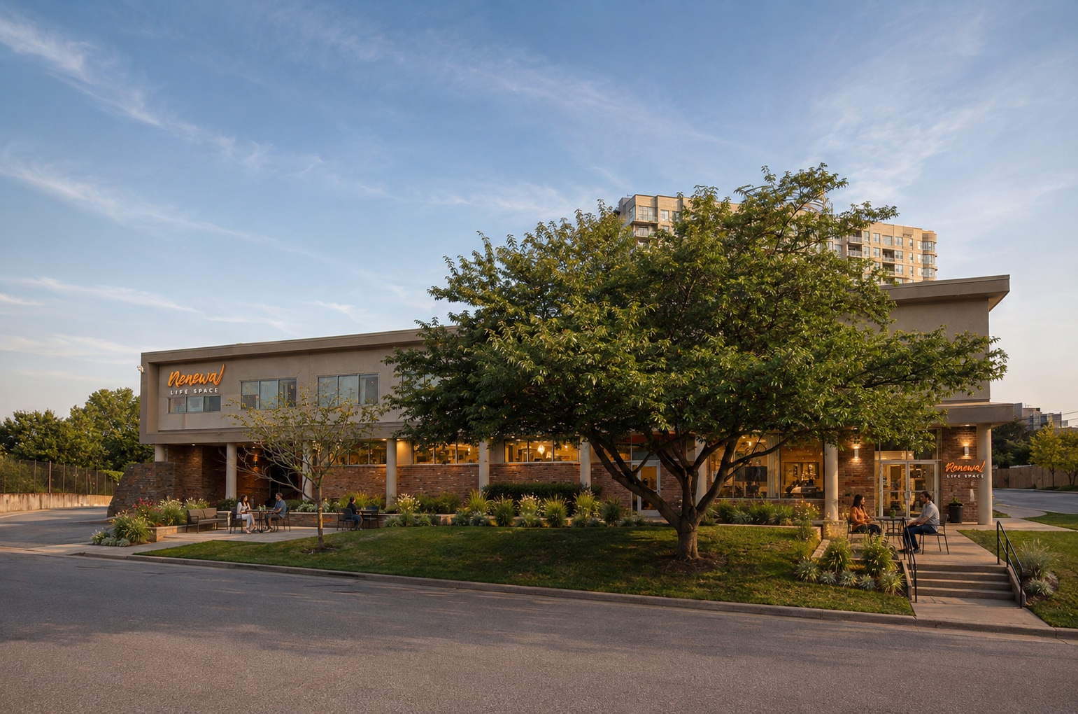 Renewal Life Space exterior concept at the proposed Rollins Avenue property